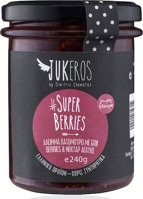 Jukeros Μαρμελάδα Βατόμουρο με Goji Berries Χωρίς Προσθήκη Ζάχαρης 240gr